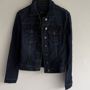 Kut from the Kloth Dark Blue Jean Jacket